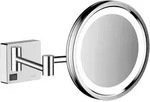 hansgrohe AddStoris Rasierspiegel 41790000 3-fach Vergr&ouml;&szlig;erung, mit LED