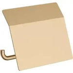 hansgrohe AddStoris Papierrollenhalter 41753140 mit Deckel, Wandmontage, Metall,