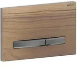 Geberit Sigma 50 Square Bet&auml;tigungsplatte 115671JX2 Deckplatte Nussbaum