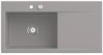 Villeroy und Boch Subway Style 60 Einbausp&uuml;le 336202KD Becken links, Ablaufgarnitur