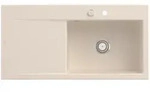 Villeroy und Boch Subway Style 60 Sp&uuml;le 336102FU rechts, mit Ablaufgarnitur,