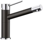Blanco 526162 SILGRANIT-Look silgranitschwarz/chrom