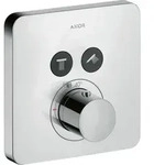 hansgrohe Axor ShowerSelect Soft Cube 36707000 Thermostat, chrom, 2 Verbraucher