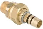 Geberit Mepla &Uuml;bergangsverschraubung 603590005 &Oslash; 26mmxR 3/4, Rotguss, mit AG