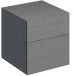 Geberit Xeno2 Seitenschrank 500504431 45x51x46,2cm, mit 2 Schubladen,