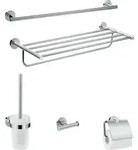 Hansgrohe Bad-Accessoire-Set Logis Universal 41728000, 5-teilig, chrom
