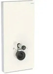 Geberit Monolith Wand-WC-Modul 131022JL5 Bauh&ouml;he 101cm, Front Glas sand-grau, Seite