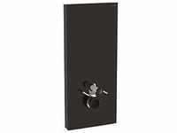 Geberit Monolith Wand-WC-Modul 131031SJ6 Bauhöhe 114cm, Front Glas schwarz,...