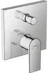 hansgrohe Vernis Shape Fertigmontageset 71468000 Unterputz-Wannenarmatur, chrom