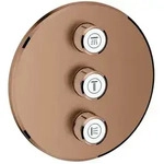 Grohe Grohtherm Smartcontrol Fertigmontageset 29122DL0 warm sunset geb&uuml;rstet, rund,
