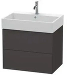 Duravit L-Cube Waschtisch-Unterschrank LC627608080 68,4 x 45,9 cm, graphit supermatt,