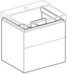 Geberit Xeno&sup2; Waschtisch-Unterschrank 500506431 58x53x46,2cm,