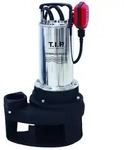 T.I.P. Schmutzwasser Baupumpe - Edelstahl mit Schneidwerk, 18.000 l/h, 50 mm