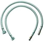 Grohe Druckschlauch 45484000 chrom, Ersatzteil, 2 St&uuml;ck
