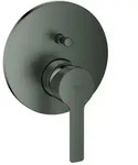 Grohe Lineare Fertigmontageset 24064AL1 hard graphite geb&uuml;rstet,
