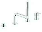 Grohe Concetto 4-Loch Wannenarmatur 19576002 chrom, Einhand Wannenkombination