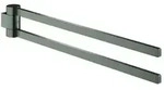 Grohe Selection Handtuchhalter 41063AL0 40 cm, 2-armig, schwenkbar, hard graphite