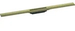 hansgrohe RainDrain Flex Duschrinne 56045140 90cm, Fertigset, k&uuml;rzbar, brushed