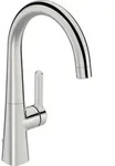 Hansa Hansadesigno Waschtisch-Einhebelmischer 51032293 Standmontage, Ausladung 167mm,