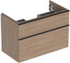 Geberit iCon Waschtisch-Unterschrank 502305JH1 88,8x61,5x47,6cm, 2 Schubladen,