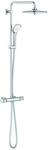Grohe Euphoria Duschsystem 27615002 AP-Thermostat, Wandmontage, chrom