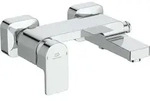 Ideal Standard Edge Wannenarmatur A7121AA Aufputz, Ausladung 68-73 mm, verchromt
