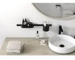 hansgrohe WallStoris Badezimmerset 27968670 aus Kunststoff, Mattschwarz