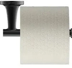 Duravit Starck T Papierrollenhalter 0099374600 schwarz matt, seitlich