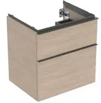 Geberit iCon Waschtisch-Unterschrank 502303JH1 59,2x61,5x47,6cm, 2 Schubladen,