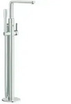 Grohe Lineare Wannenarmatur 23792DC1 supersteel, Bodenmontage, freistehend