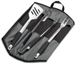 Premium Grillbesteck Edelstahl 3er Set inkl.Tasche - Enders