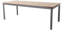 MWH Alutapo Gartentisch Teak, 220x95cm 4260440957890