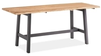 Niehoff MĂ&para;bel Outdoor Niehoff Tavo Tresentisch Teak mit Baumkante 220x80cm