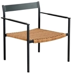 Brafab DK Loungesessel Aluminium Anthrazit, stapelbar 7393260057017