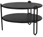 Brafab Blixt Loungetisch Aluminium schwarz, 65cm