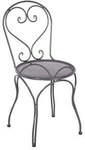 MWH Royal Garden Caffeo Bistrostuhl Eisengrau 4260300540118