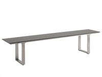 Niehoff MĂ&para;bel Outdoor Niehoff Nemo HPL-Bank 160cm, Gestell Edelstahl