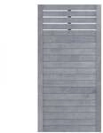 Traumgarten Sichtschutzzaun Neo mit Gitter grau lasiert 89x179cm 1348...