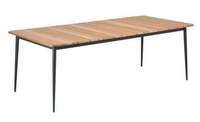 Niehoff MĂ&para;bel Outdoor Niehoff Luna Tisch 220x95cm, Gestell Aluminium anthrazit,
