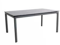 MWH Alutapo Tisch HPL Zement Iron Grey, 160x95cm 4260440958378
