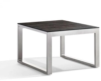 Sieger Exclusiv Passion Sieger Loungetisch 60x60x44cm graphit - Tischplatte HPL