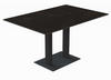Niehoff Möbel Outdoor Niehoff Bistro Tisch, anthrazit, rechteckig 138x95cm, HPL