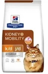 Hill's Feline k/d + j/d Mobility Trockenfutter mit Huhn - 3 kg