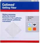 Cutimed Gelling Fiber Kom.10x10 Cm Hydrofaserverb.