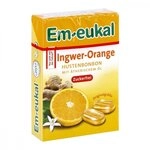 Em Eukal Bonbons Ingwer Orange zuckerfrei Box