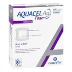 Aquacel Ag Foam adh&Atilde;&curren;siv 8x8cm Verband
