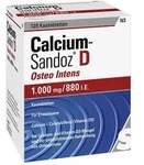 Calcium-Sandoz&reg; D Osteo intens Kautabletten