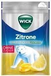 Wick Zitrone & nat.Menthol Bonb.o.Zucker Beutel