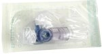 Discofix Dreiwegehahn blau Luer Lock