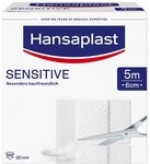 Hansaplast Sensitive Pflaster 6 cmx5 m Rolle